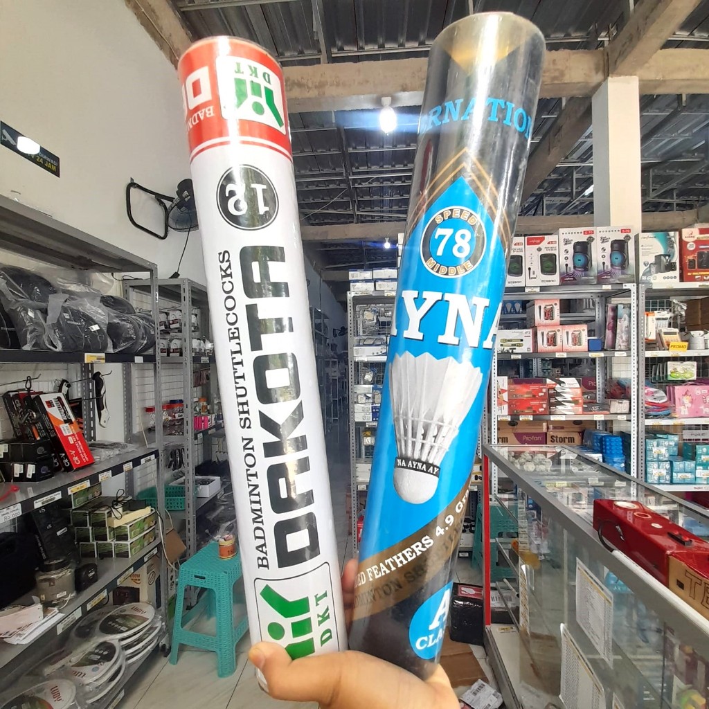 Kok Badminton Dakota & YNA – Shuttlecock Bola Kok Bulu Tangkis