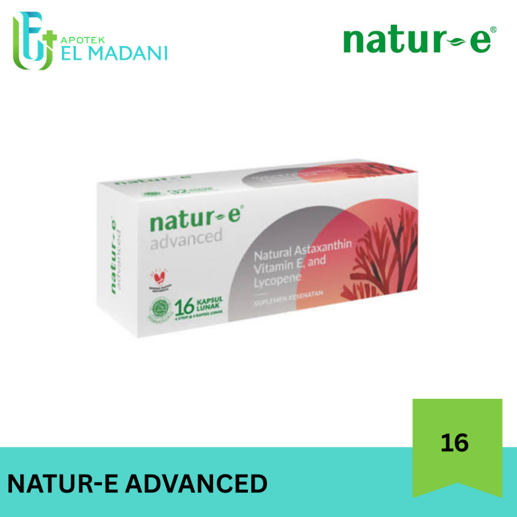 Natur-E Advanced Vitamin E Astaxanthin Suplemen Kulit 16