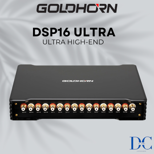 DSP Processor Mobil - Goldhorn DSP16 Ultra - Processor Audio - Ultra High-End - Plug N Play - 100% O