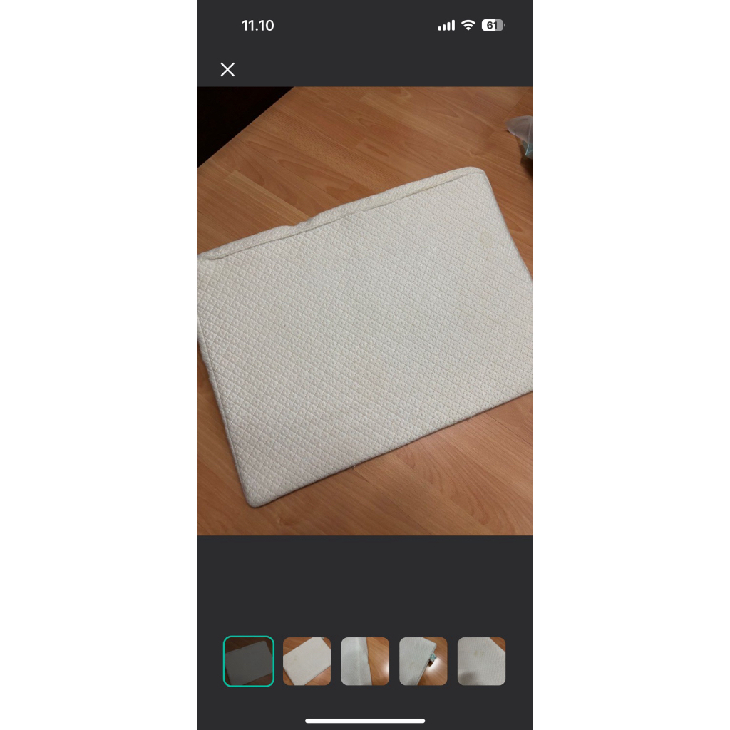 dooglee wedge pillow preloved