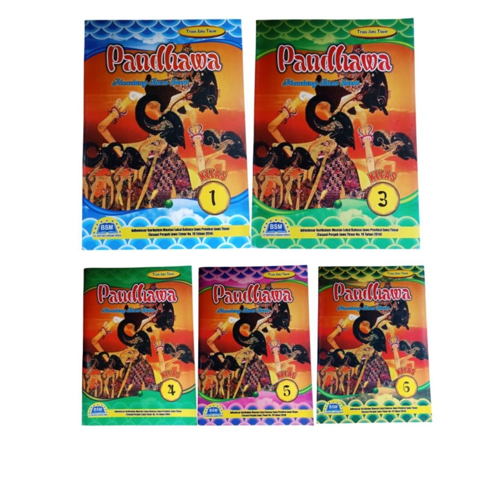 Buku Pelajaran Pandhawa untuk SD/MI kelas 1-6