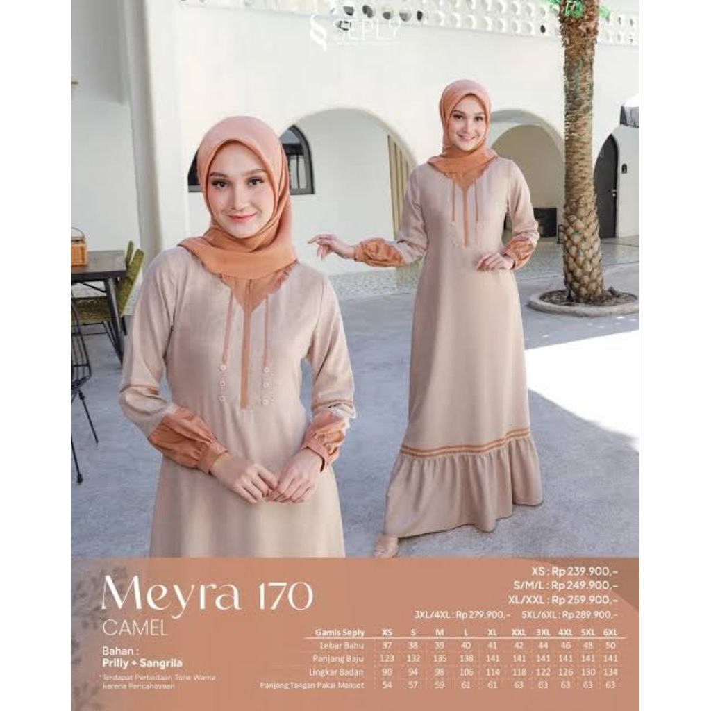 SEPLY MEYRA 170 GAMIS DEWASA