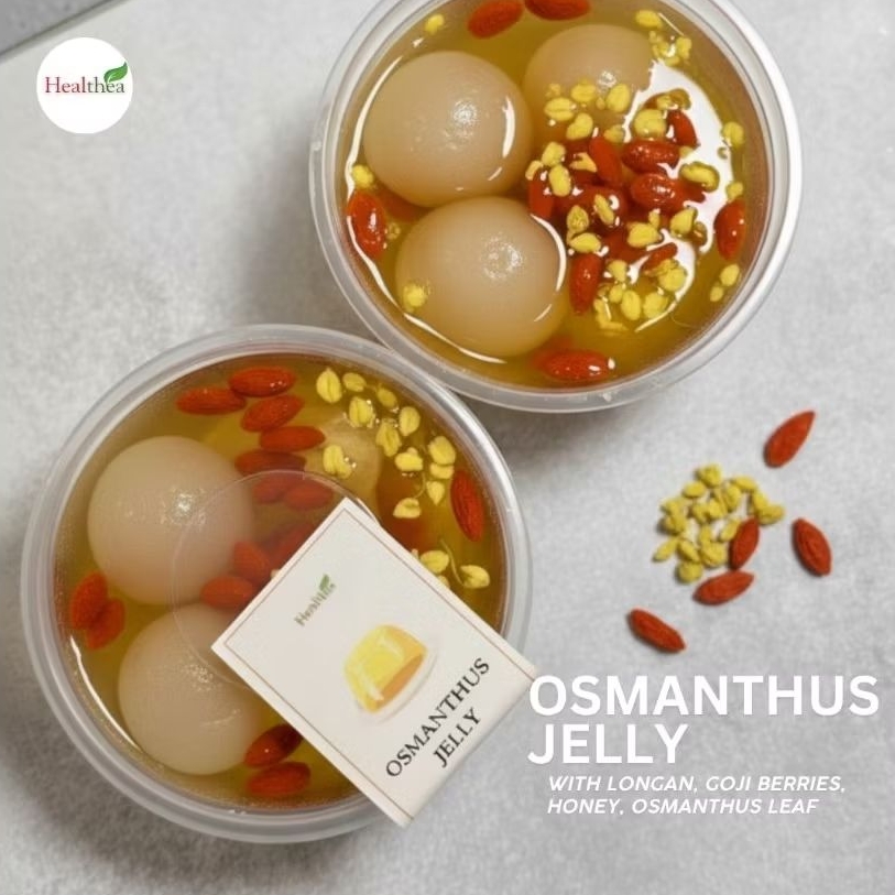 Osmanthus Jelly – Dessert Herbal Sehat