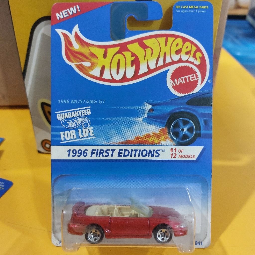 Hot Wheels 1996 Mustang GT Red Diecast