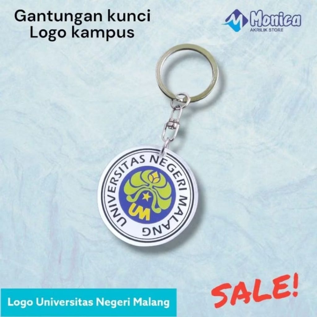 Gantungan kunci Universitas Negeri Malang