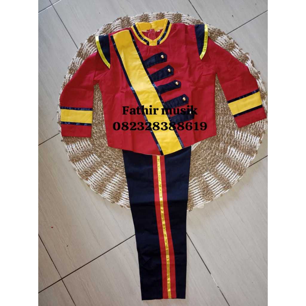 BAJU PASUKAN MARCHINGBAND DRUMBAND TK SD SMP SMA