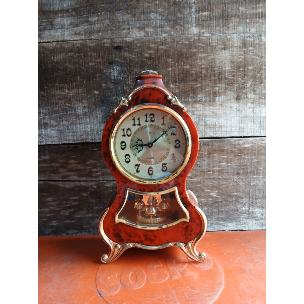 Jam meja jadul ritem 365rb antik display lawas kuno anggep mati
