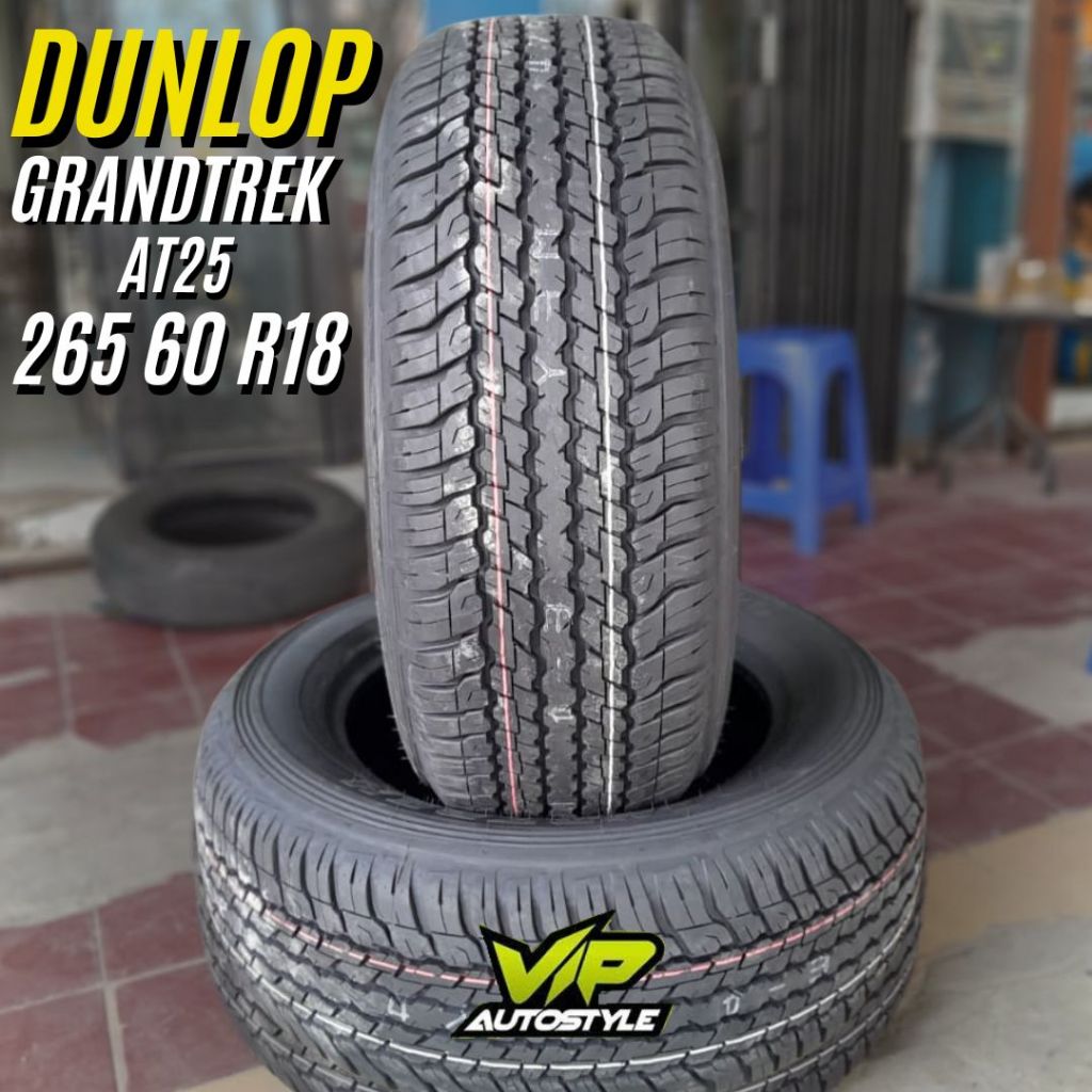 Ban Dunlop Grandtrek At25 265 60 R18 | Untuk Fortuner Pajero Hilux Ring 18 265 60 AT25