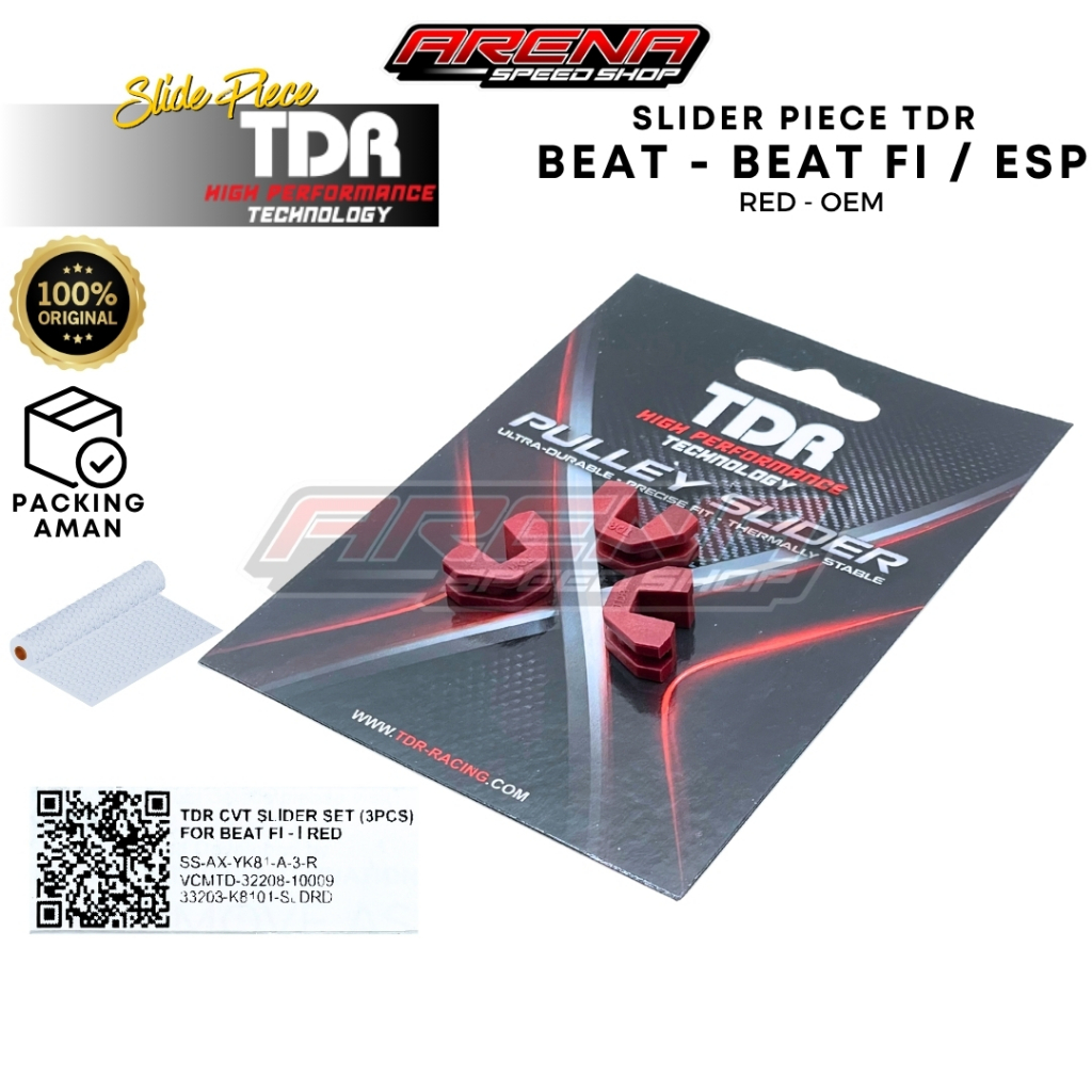 TDR Slide Piece Beat - Karet Slider Piece Beat Scoopy Vario 110 Fi Original
