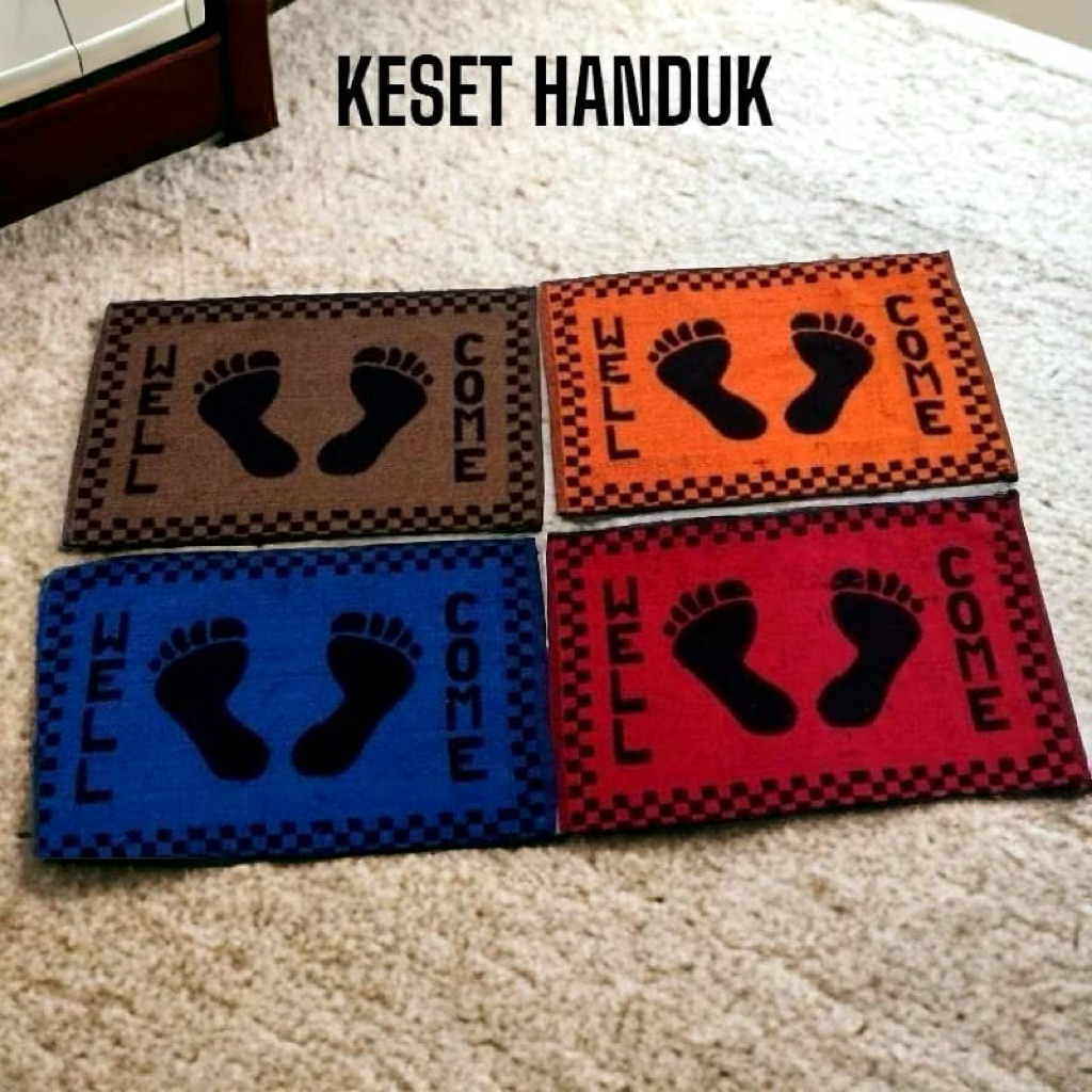 KESET KAKI HANDUK/KESET KAKI HANDUK WELCOME
