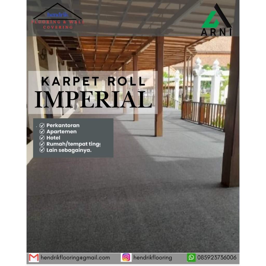 karpet roll imperial karpet mesjid dan kantor