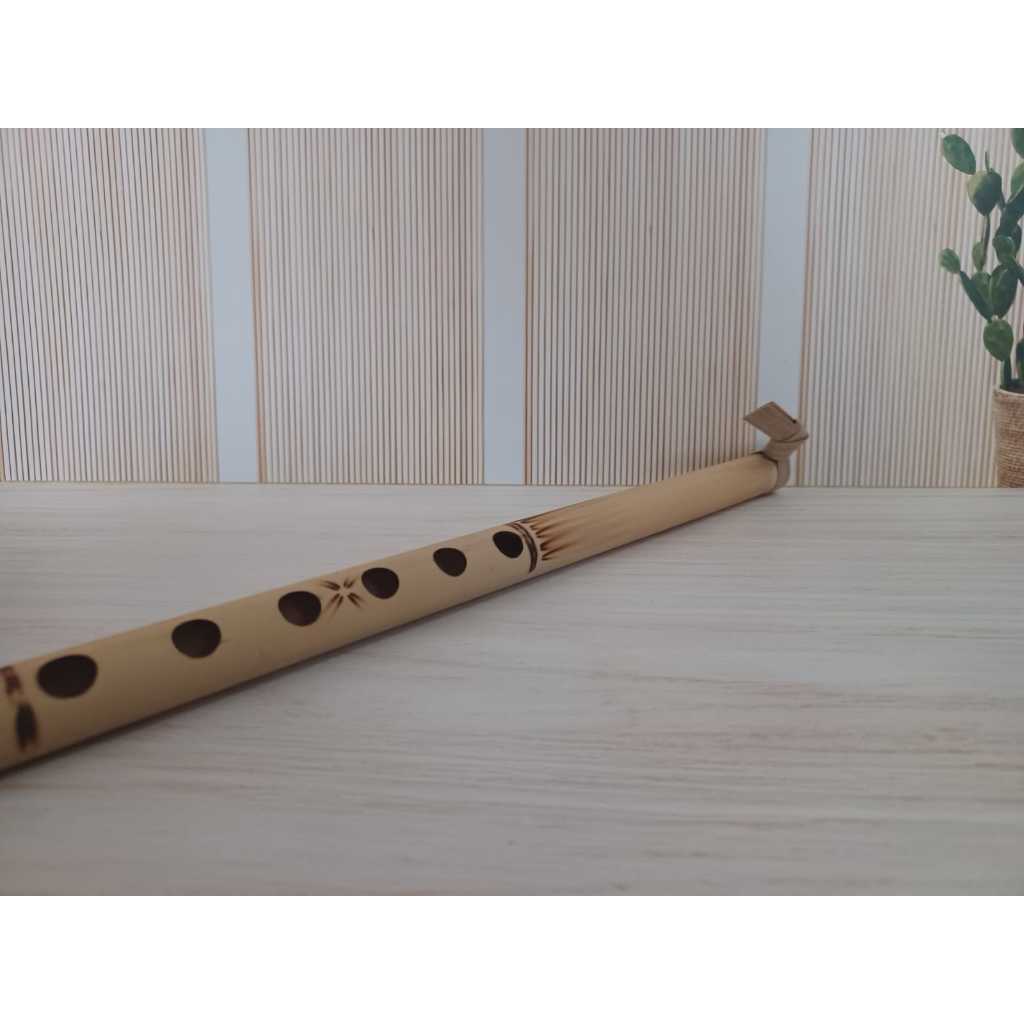 Suling Ikat Bambu, Alat Musik Tradisional Suling Bambu Seruling Bambu