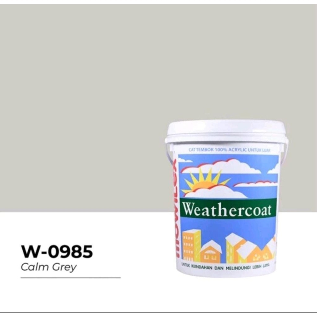 Mowilex weathercoat 20 liter W -0985 calm grey
