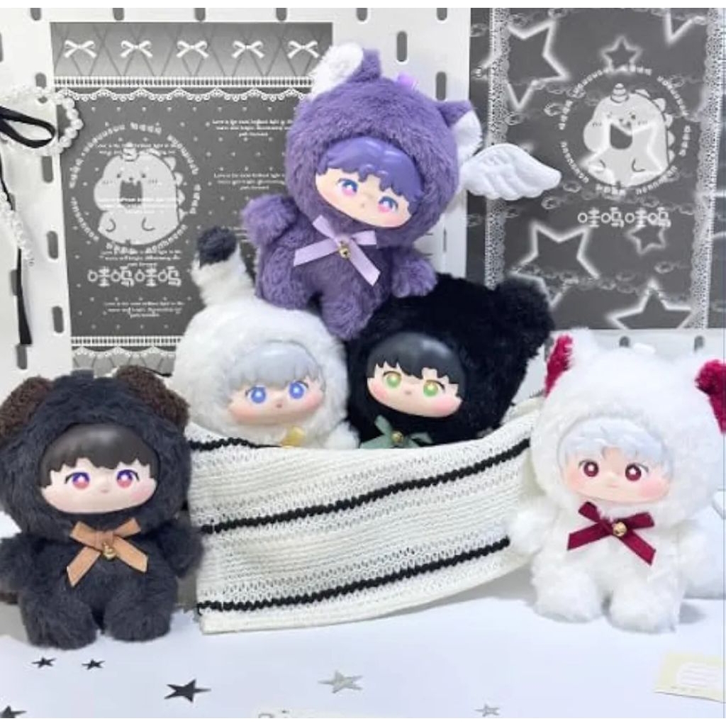 Blind box Love and deepspace LADSBUBU gantungan kunci plushie selected