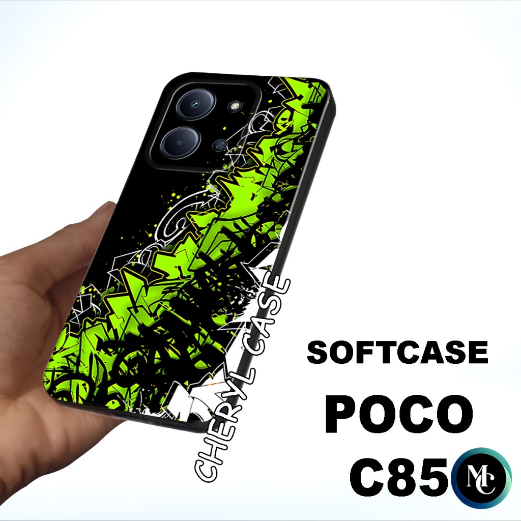 case karet untuk Hp POCO C85/CC25/softcase POCO C85/casing POCO C85/case handphone