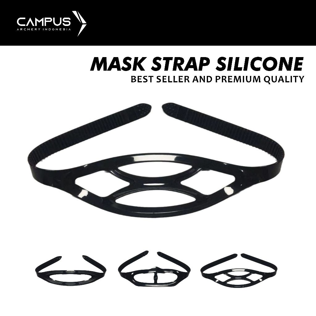 MASK STRAP SILICONE Tali Karet Kacamata Selam Scuba Diving Snorkeling