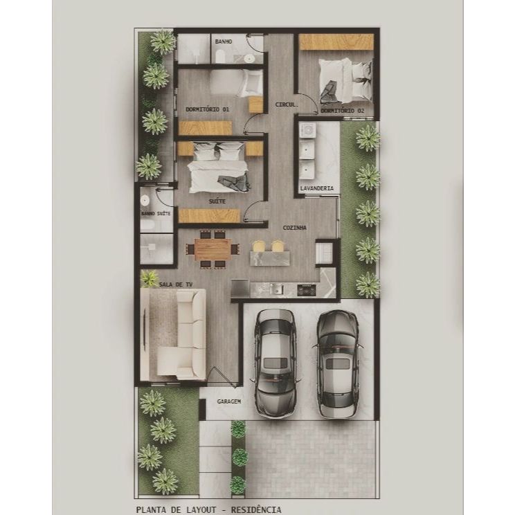 inspirasi desain denah rumah minimalis terbaru