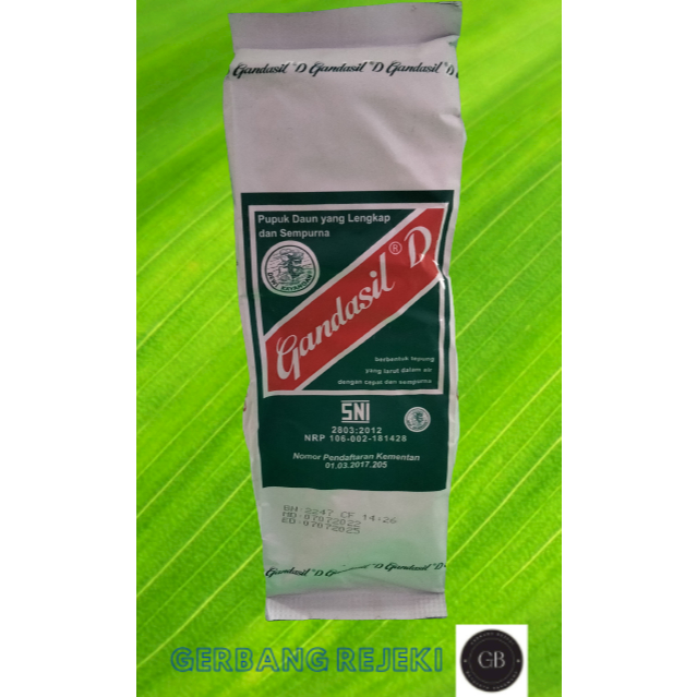 PUPUK GANDASIL DAUN 500 GRAM / GANDASIL D