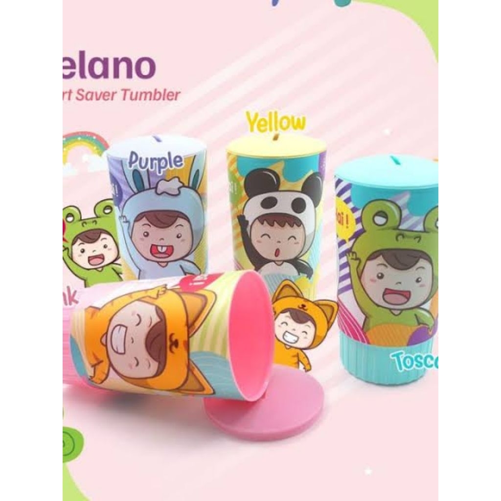 Celengan Plastik Biggy Buka Tutup Plastik Viral Motif Kartun