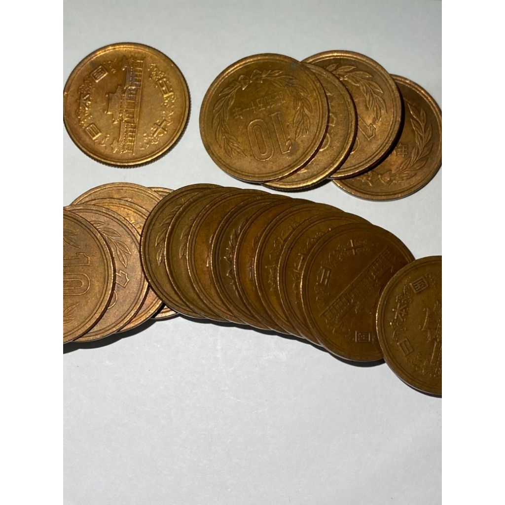 Koin kuno jepang 10 yen