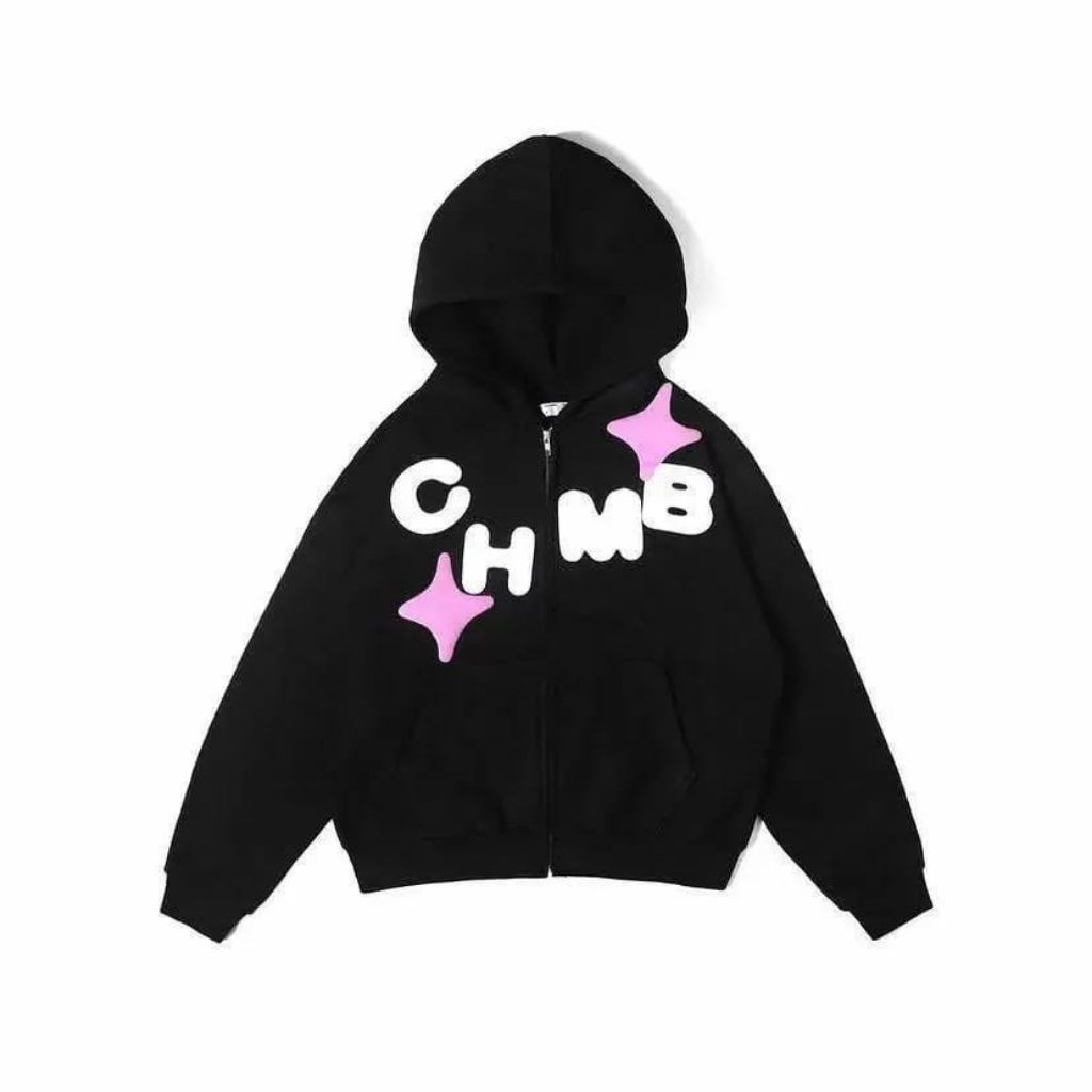 Chmb Shooting Love Zip Hoodie (Black)