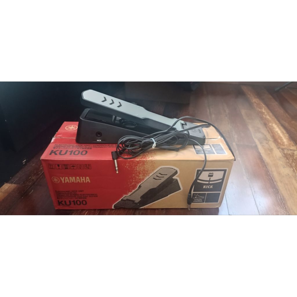 Kick Drum DTX Elektrik Yamaha KU-100 Foot Pedal Bass Drum