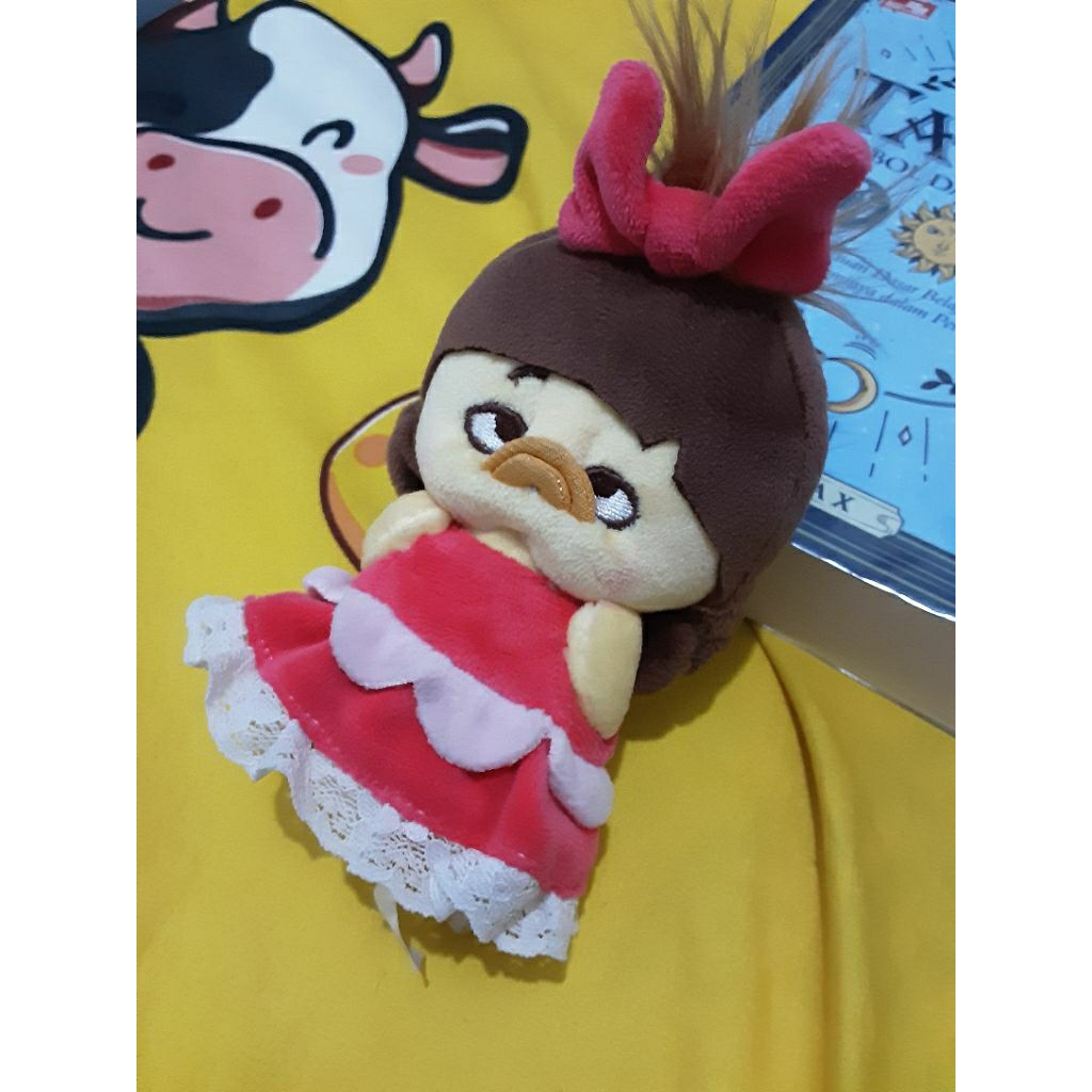 preloved ganci Upset Duck Istana Boneka original Sad Duck gantungan kunci Isbon bag charm second mul