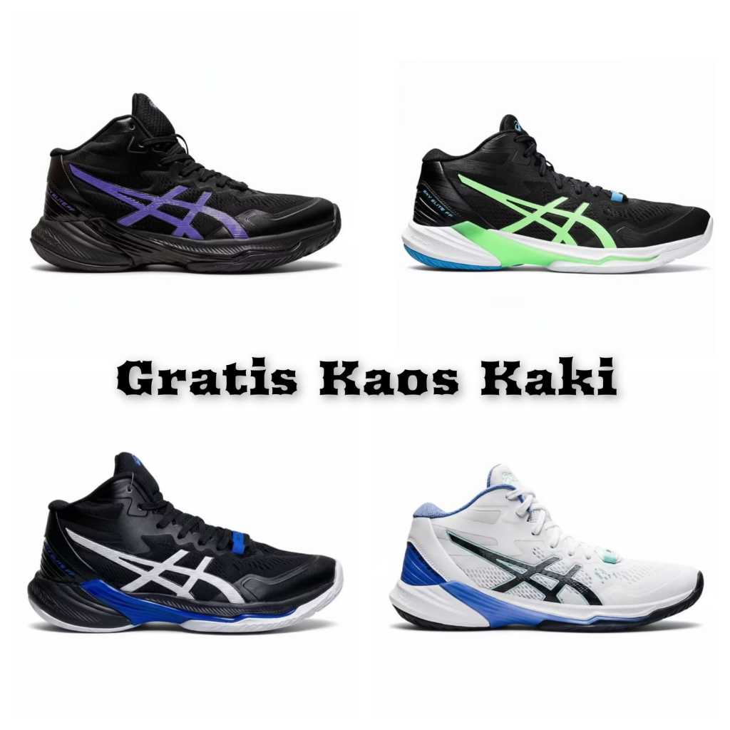 Sepatu Olahraga Voli Sky Elite FF2 Mid Super Premium Sepatu Volly
