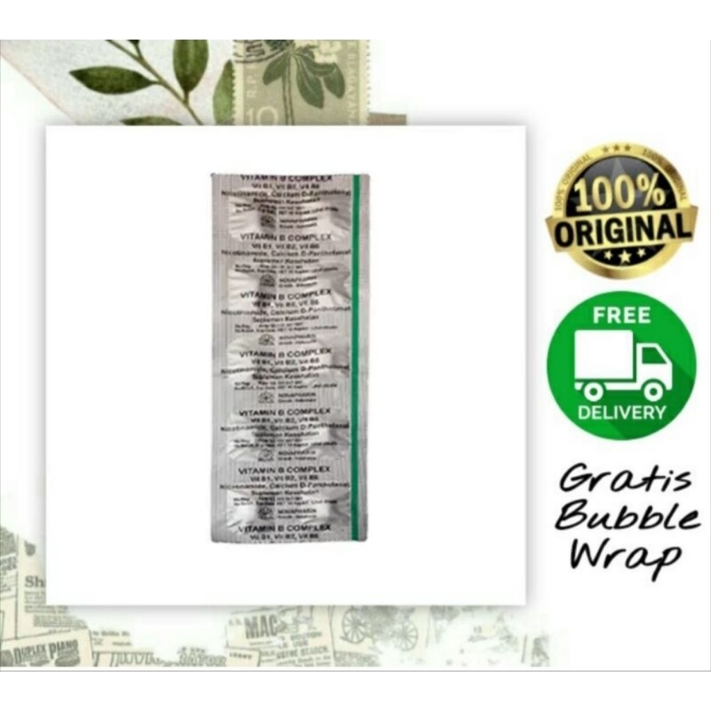 Vitamin B complex Novapharin / Suplemen makanan