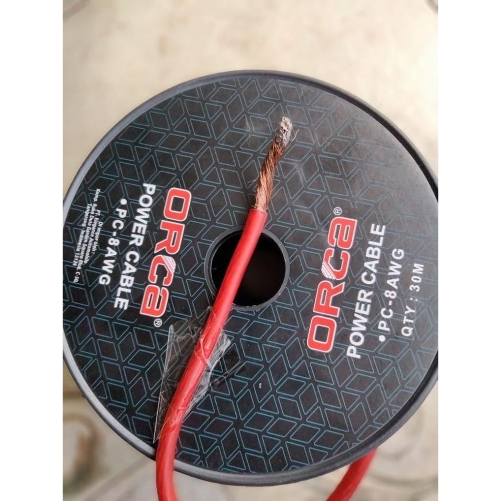 KABEL STRUM 8AWG ORCA /METER