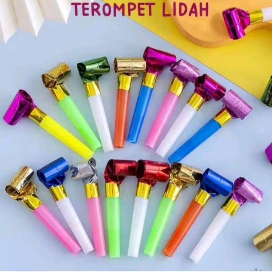 Terompet Lidah Peluit Lidah Peluit Anak Mainan Peluit Mainan Peluit Lidah Warna Warni