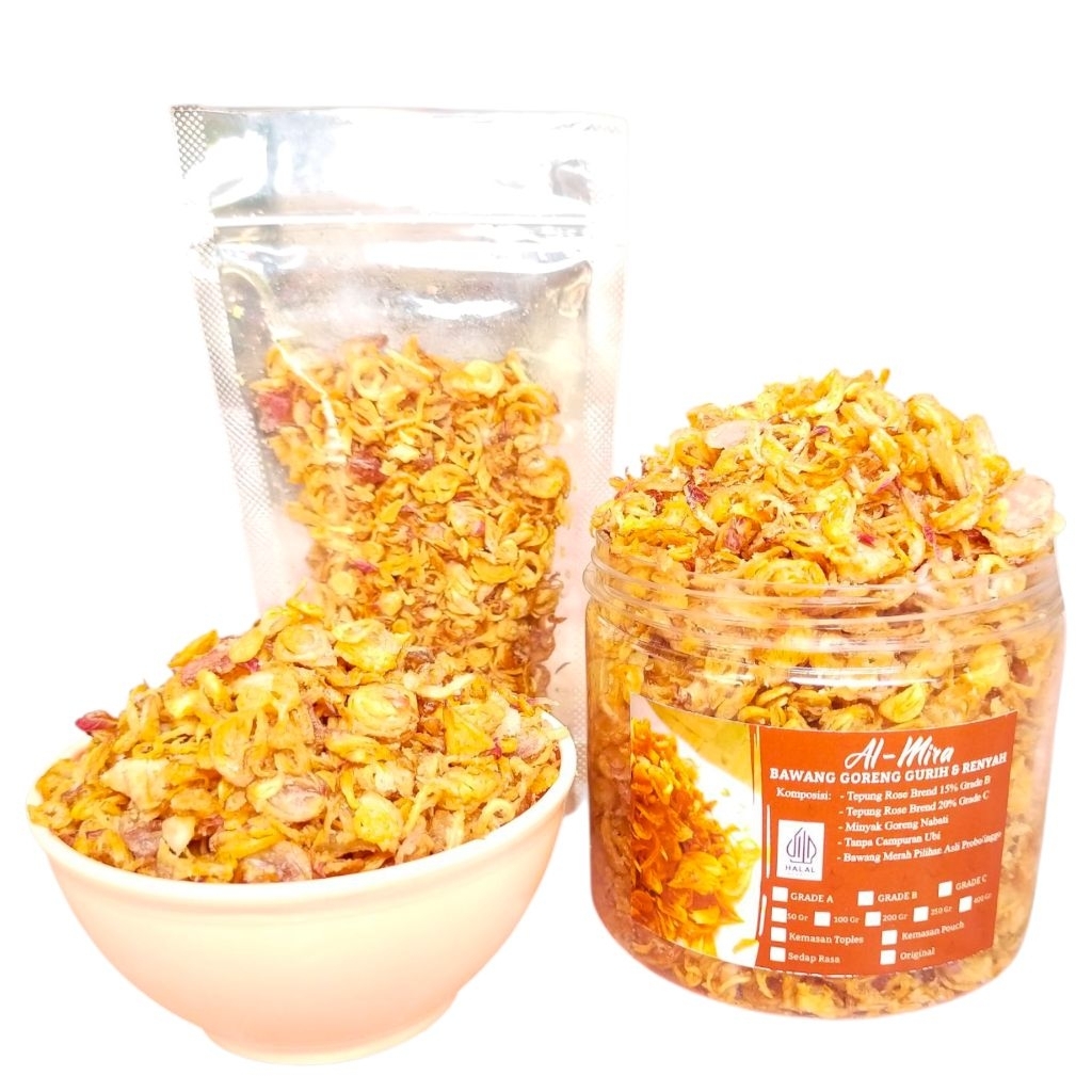 Bawang goreng termurah garade B. KEMASAN TOPLES. BAWANG GORENG MURAH.BAWANGGORENG PROBOLINGGO. BAWAN