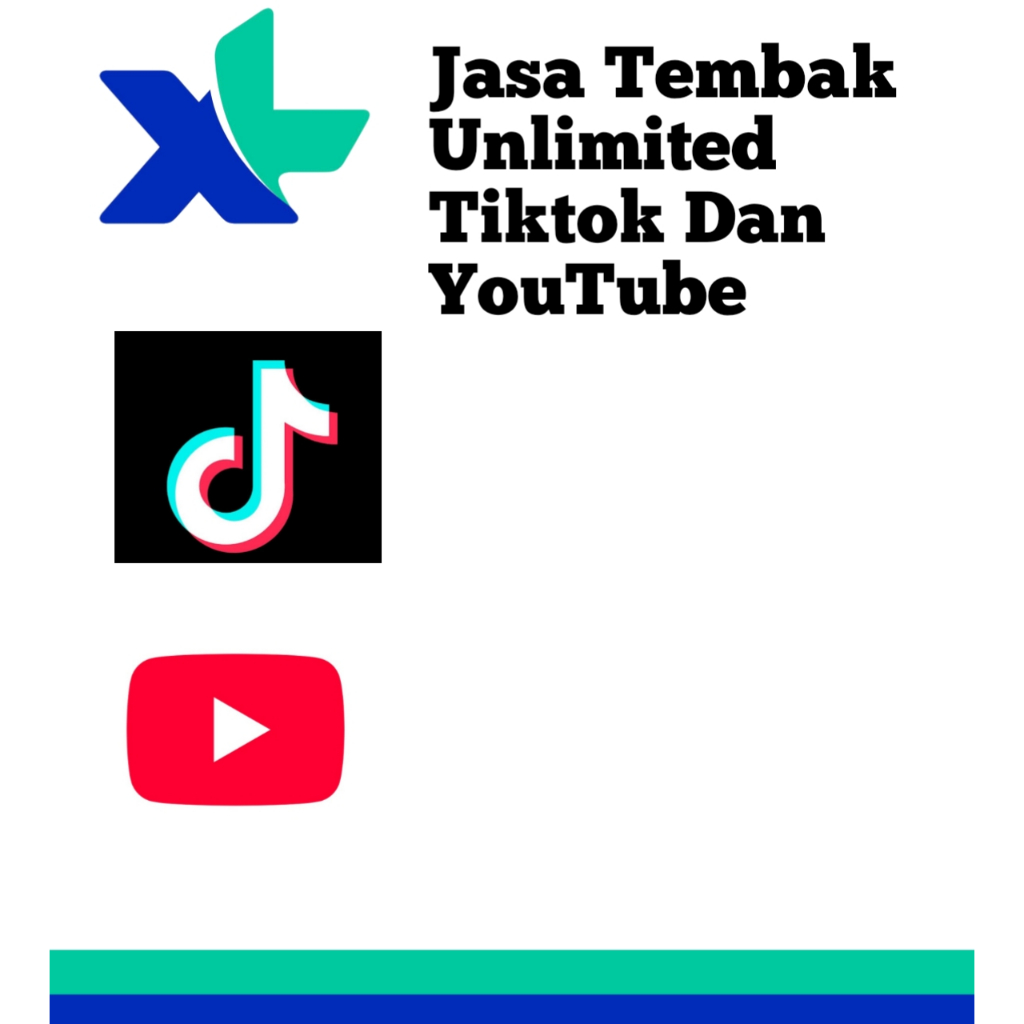 Kuota XL unlimited youtube dan tiktok