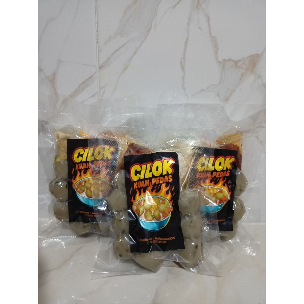 Cilok Kuah Pedas, Enak, Nagih