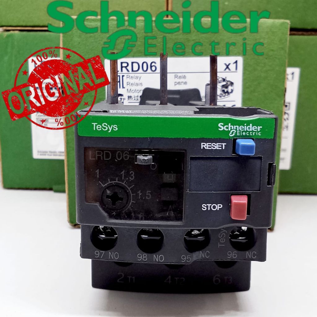 overload schneider LRD06 1-1,6A overload schneider lrd 06 lrd06 1-1,6 ampere overload kontaktor Schn