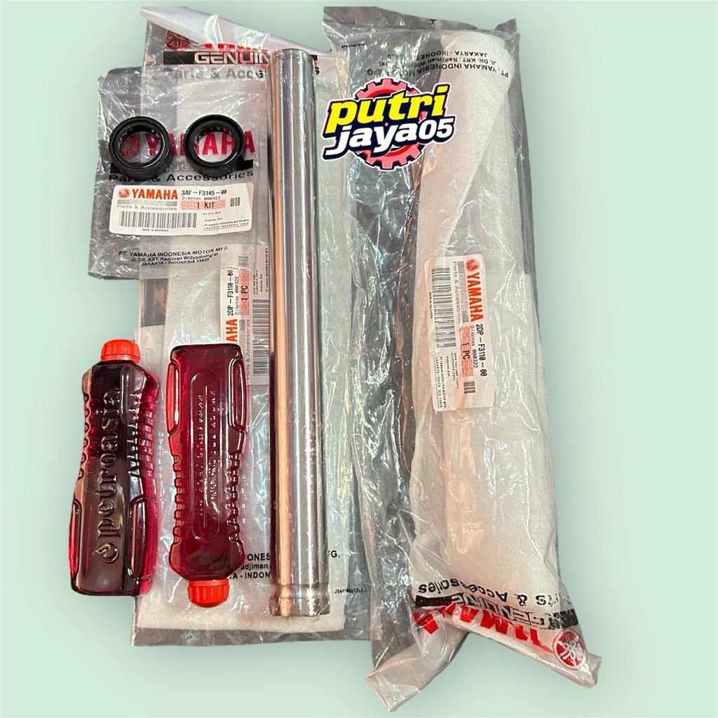 As Shock Ashock Depan Kanan Kiri+Seal Shock+Oli Shock Yamaha 2DP Nmax 115 Lama Nmax New