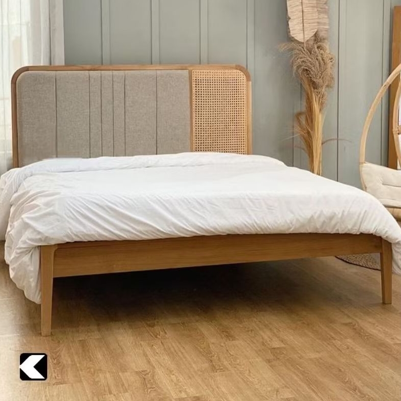 DIPAN TEMPAT TIDUR MINIMALIS DIPAN KASUR 120x200 TEMPAT TIDUR ROTAN TEMPAT TIDUR KAYU