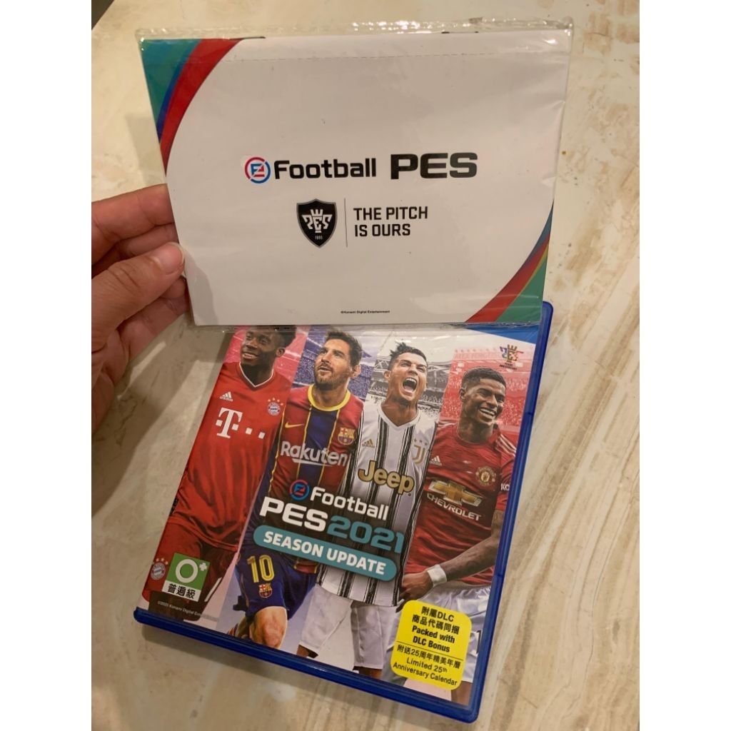BD PES 2021 PS4 KASET PES 2021 PS4