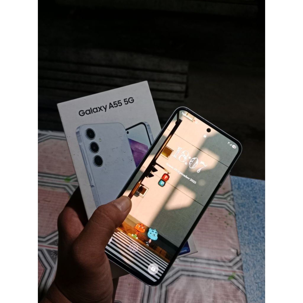 Samsung A55 second 90%