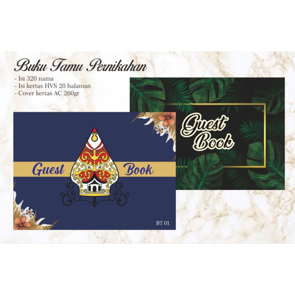 buku tamu pernikahan/buku tamu pernikahan/buku tamu/guest book/buku tamu murah