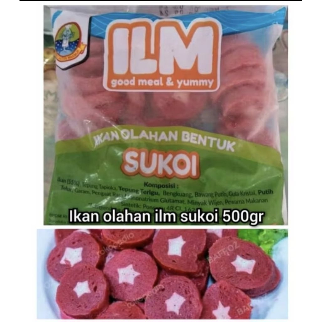 ILM Sukoi 500 gr/ Tempura Sukoi / Olahan ikan
