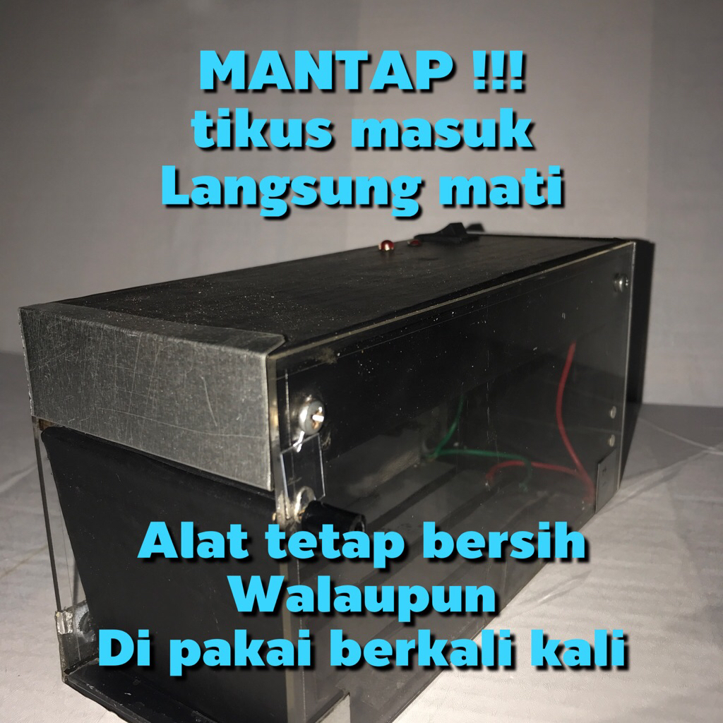 perangkap / jebakan tikus listrik otomatis