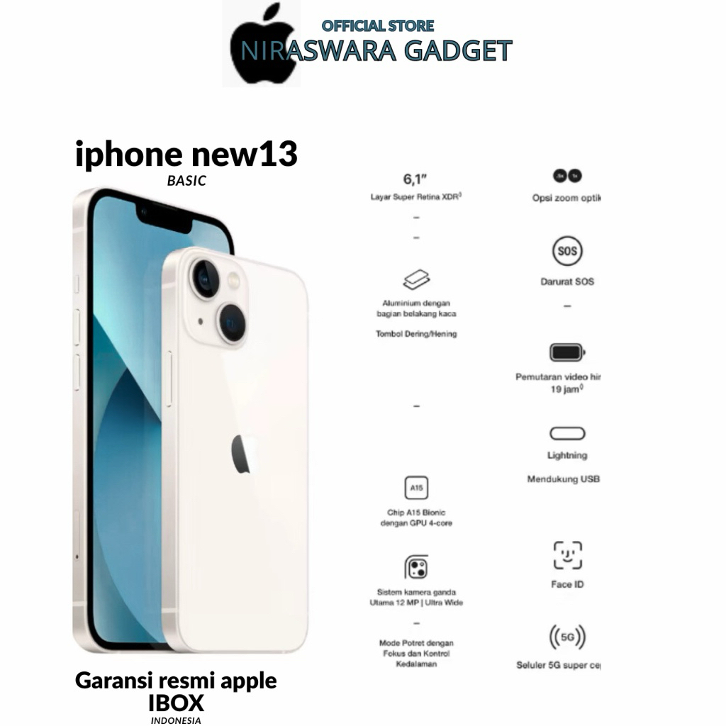 iphone 13 128GB ( NEW )