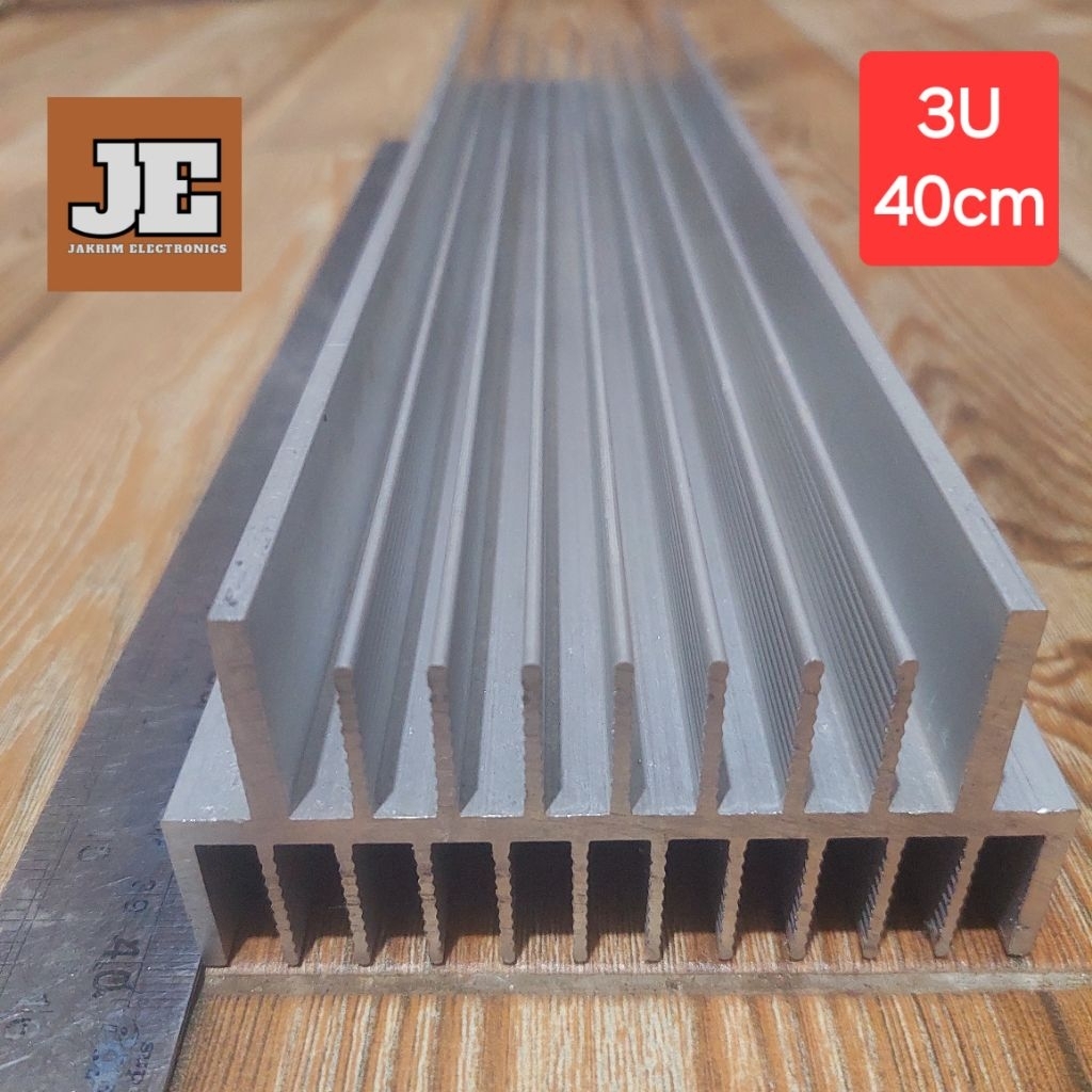 Heatsink Headsink 3U 40cm Pendingin Transistor Super Tebal