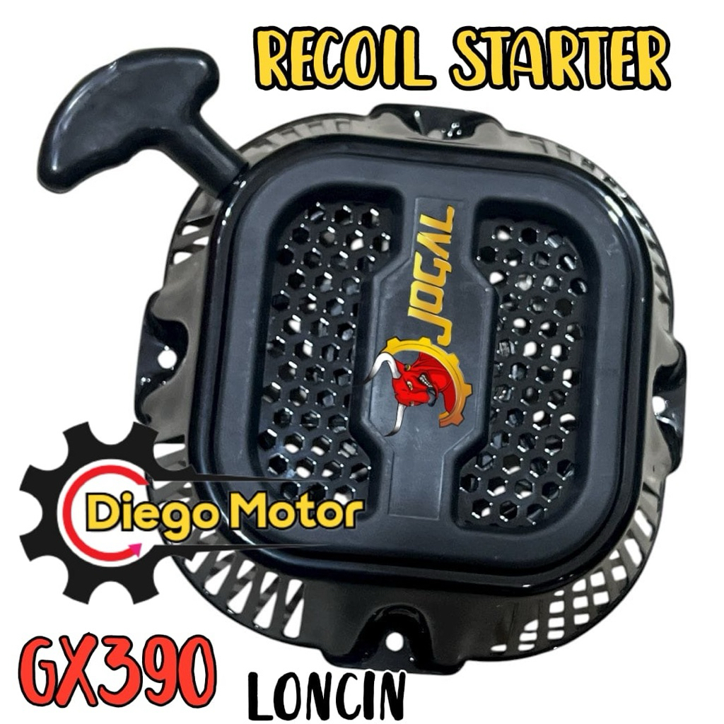 (LONCIN) GX390 GX420 LC190 Recoil Starter Tarikan Engkol Model Loncin 13Hp 14Hp 16Hp