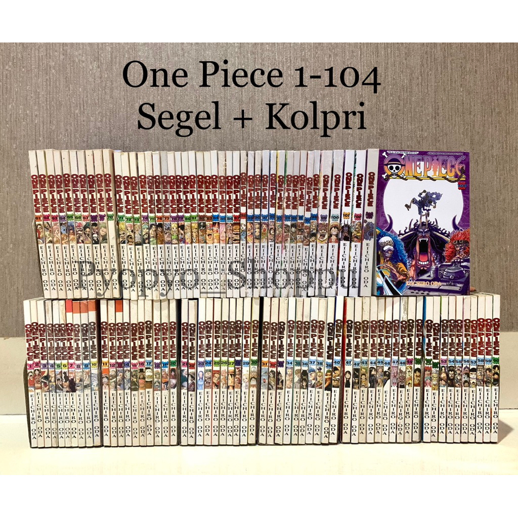 SET B - Komik Manga Set One Piece 1-104