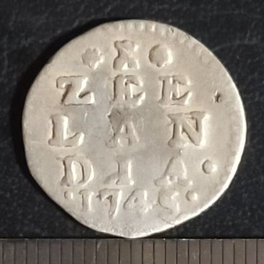 #19.ST. KOIN KUNO || KOIN PERAK || SILVER COIN ZEELANDIA || 2 STUIVER TAHUN 1745