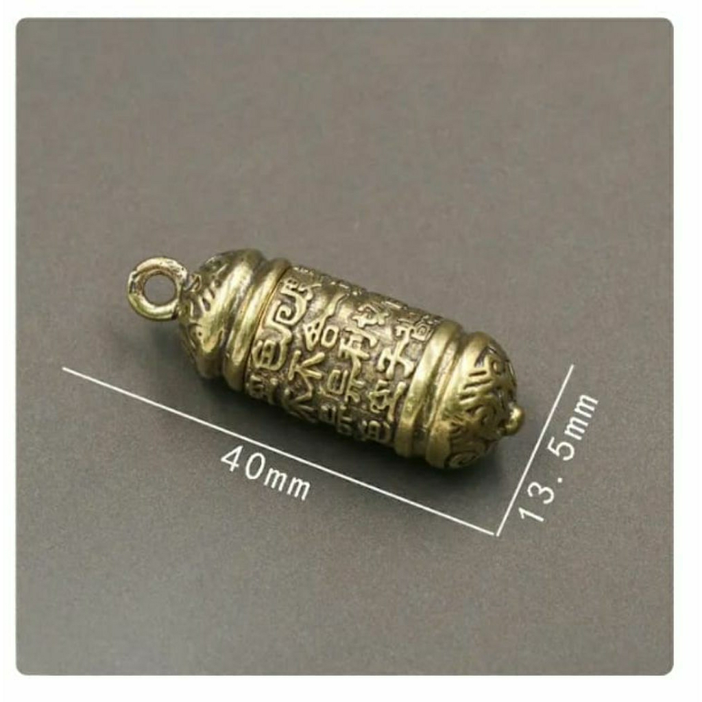 kalung liontin buka tutup /kalung liontin tabung kalung budhis kalung kapsul buka tutup