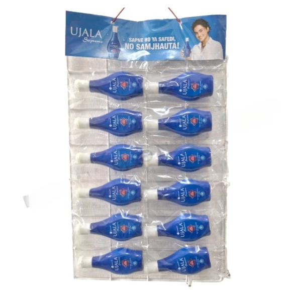 1 Renteng Isi 12 Botol Blau Ujala Cair 30 ML / Blau Ujala Cair 30 Ml