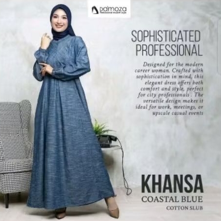 gamis Damoza Khansa gamis wanita dewasa